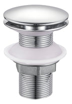 Válvula Click Dami Luxo Invisível Inteligente Inox Cuba Banheiro 7/8 3cm Premium