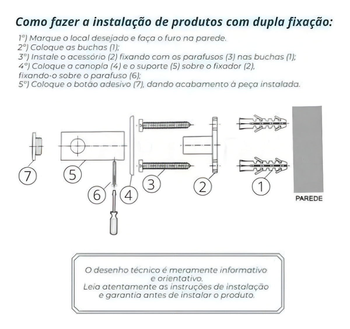 Kit Acessórios Banheiro Inox 5peças + 1 Porta Shampoo Reto Cor Prateado