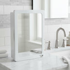 Armário Parede Banheiro Com Espelho Armarinho Compartimento