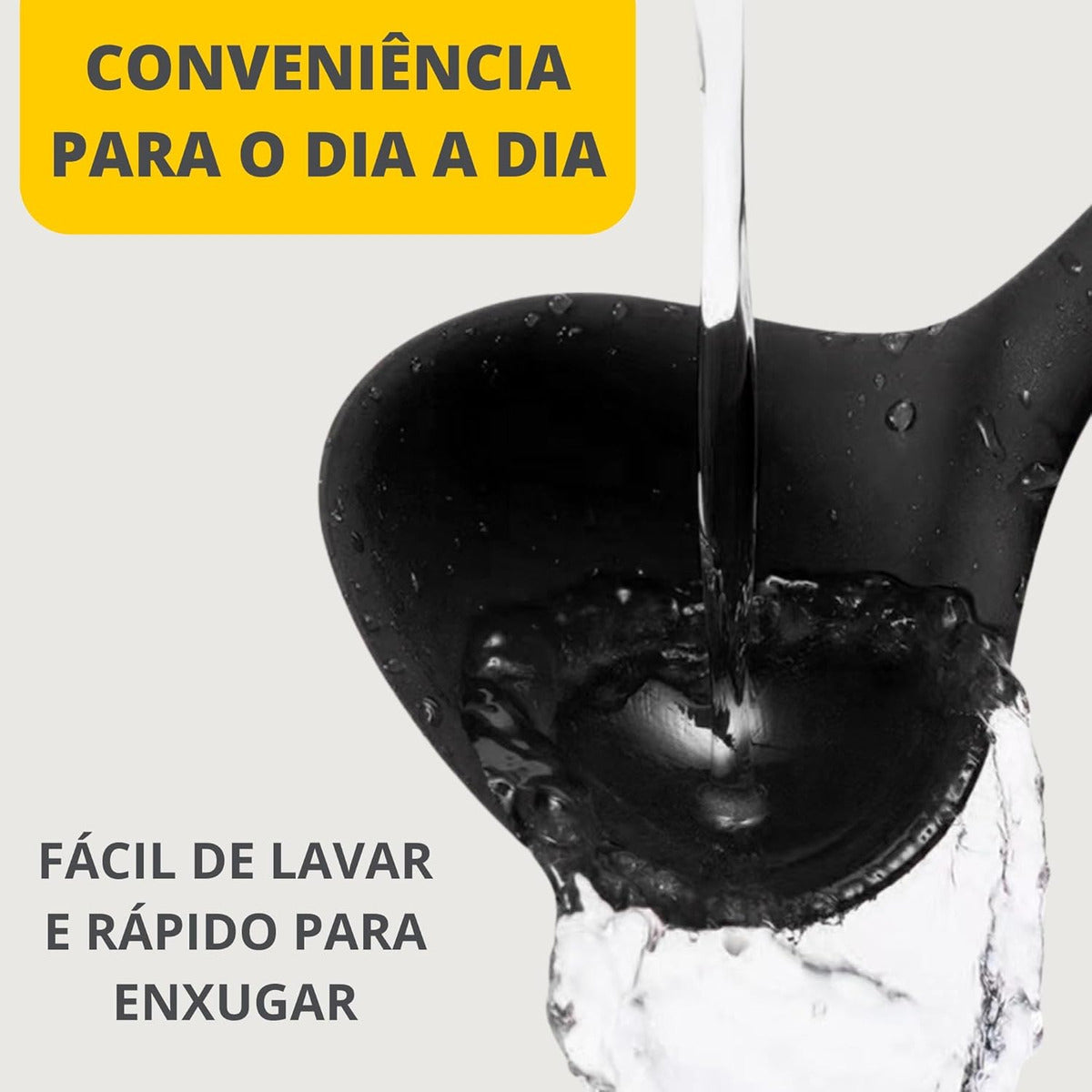 Lumai utensil silicone premium set conjunto 10 utensílios de cozinha cor preto escumadeira colheres espatulas pegador