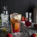 Jogo De Copos Em Vidro Kit 6 Peças Cozinha Água Suco Drink