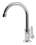 Torneira Lavatorio Lavabo Banheiro Luxo Bica Alta Cromada 1/4 De Volta Balencia