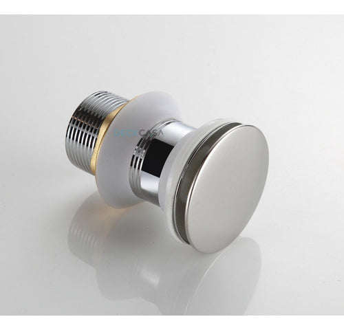 Válvula Click Dami Luxo Invisível Inteligente Inox Cuba Banheiro 7/8 3cm Premium