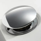 Válvula Click Dami Luxo Invisível Inteligente Inox Cuba Banheiro 7/8 3cm Premium