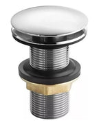 Válvula Click Dami Luxo Invisível Inteligente Inox Cuba Banheiro 7/8 3cm Premium