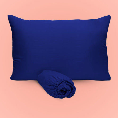 Kit 2 Jogos De Lençol Elástico Solteiro Fronha Roupa De Cama