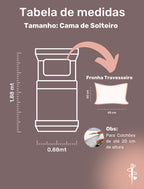 Kit 2 Jogos De Lençol Elástico Solteiro Fronha Roupa De Cama