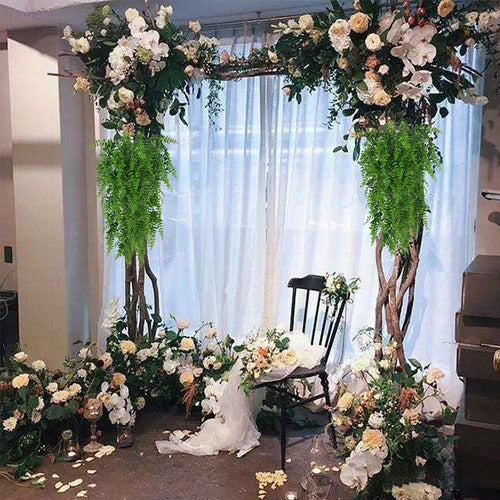 4 Pendentes De Samambaia Artificial Jardim Vertical Folhagem