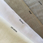 Cortina Trilho Duplo Gaze Linho C/ Blackout 100% 6m X 2,70m