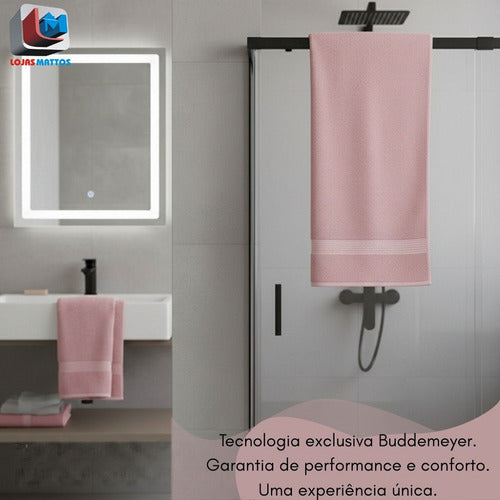 Jogo Banhão Toalha Gigante Buddemeyer Amare Algodão 4 Peças