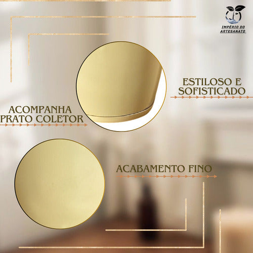 Vaso Planta Decoração Luxo Jardim E Interior Vietnamita P